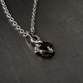 TINY GARNET NECKLACE - BIS-
