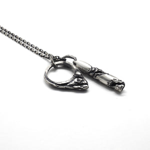 DUO BROKEN NECKLACE -