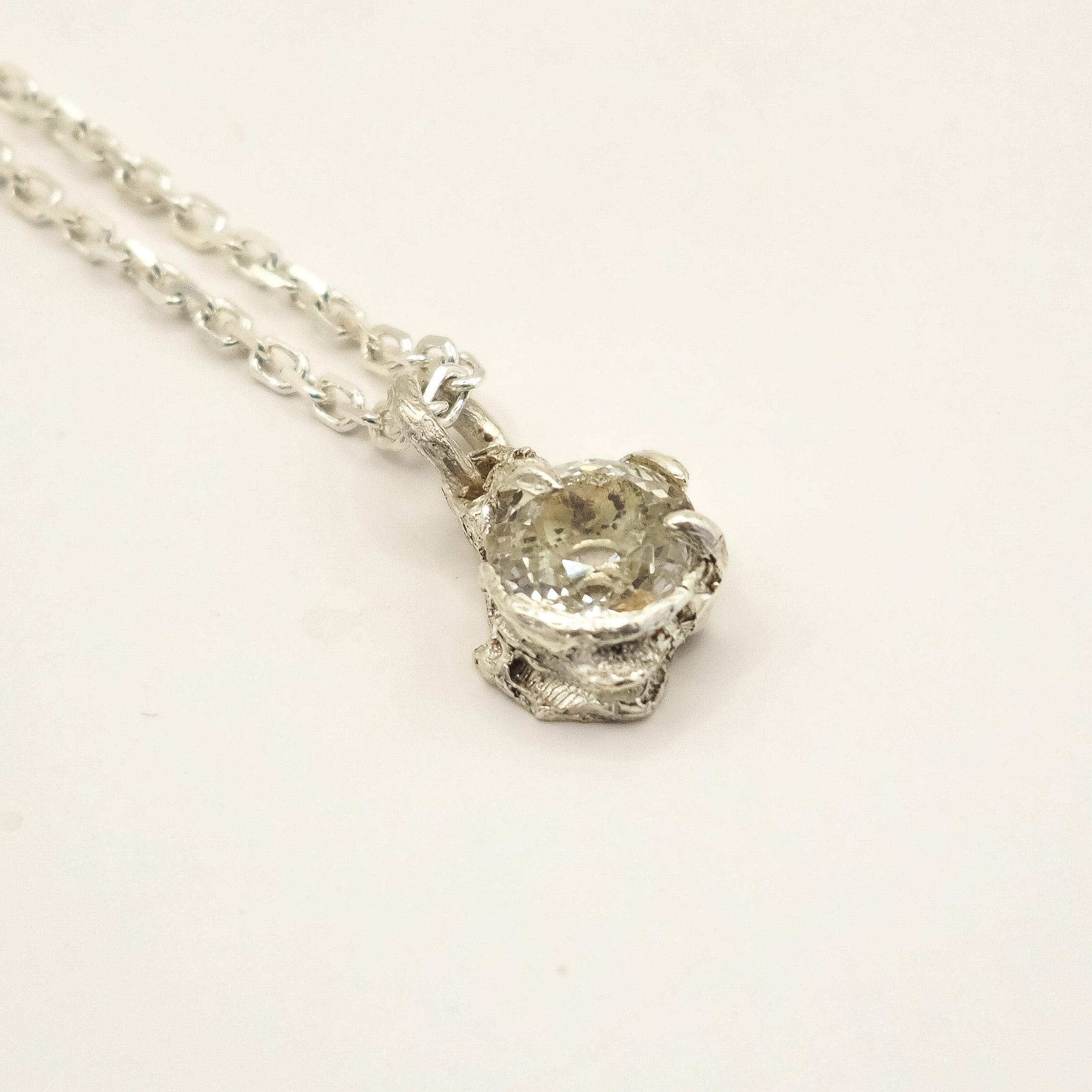 TINY TOPAZ NECKLACE