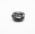 BROKEN STACK RING