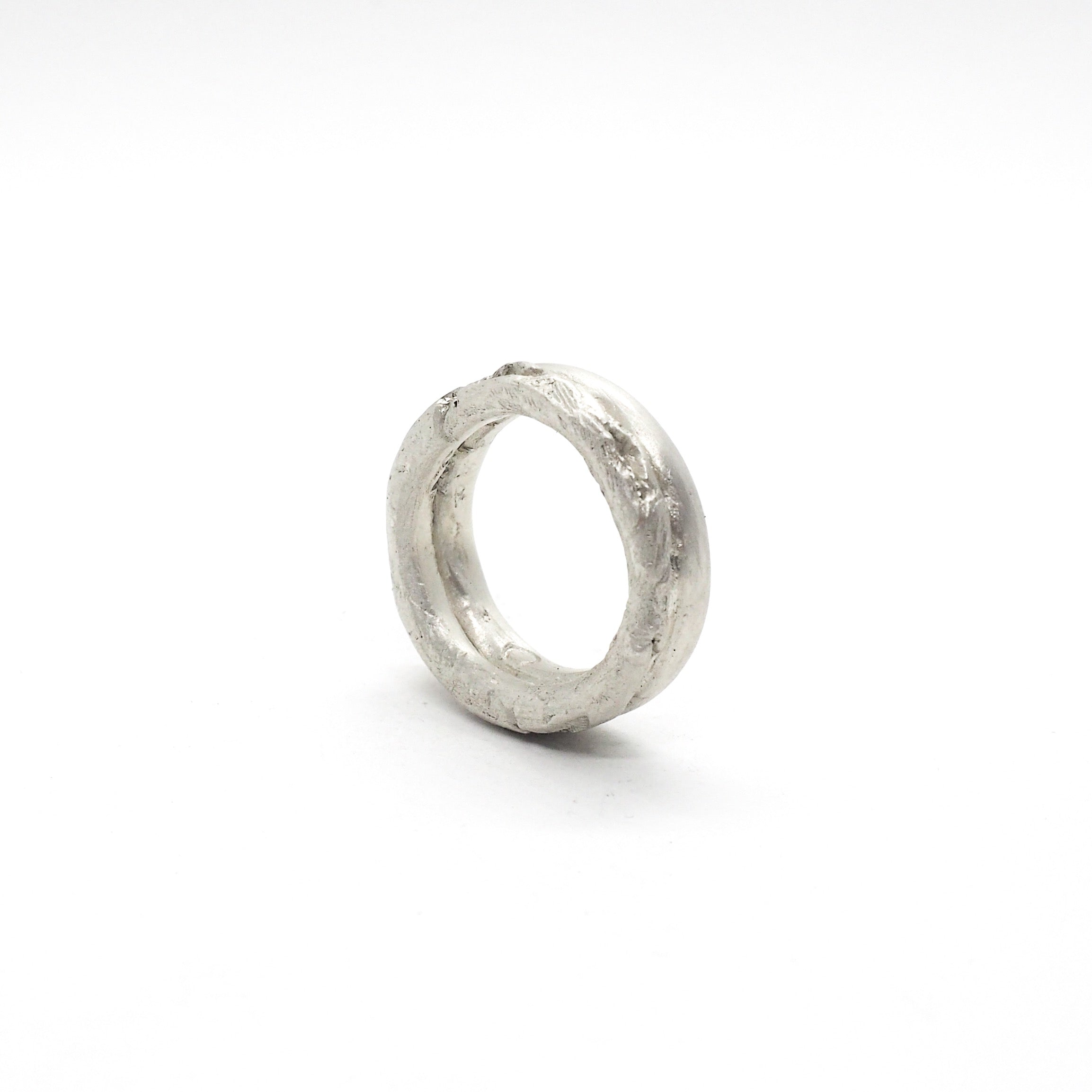 DOPPELTER TRAUMRING WEISS