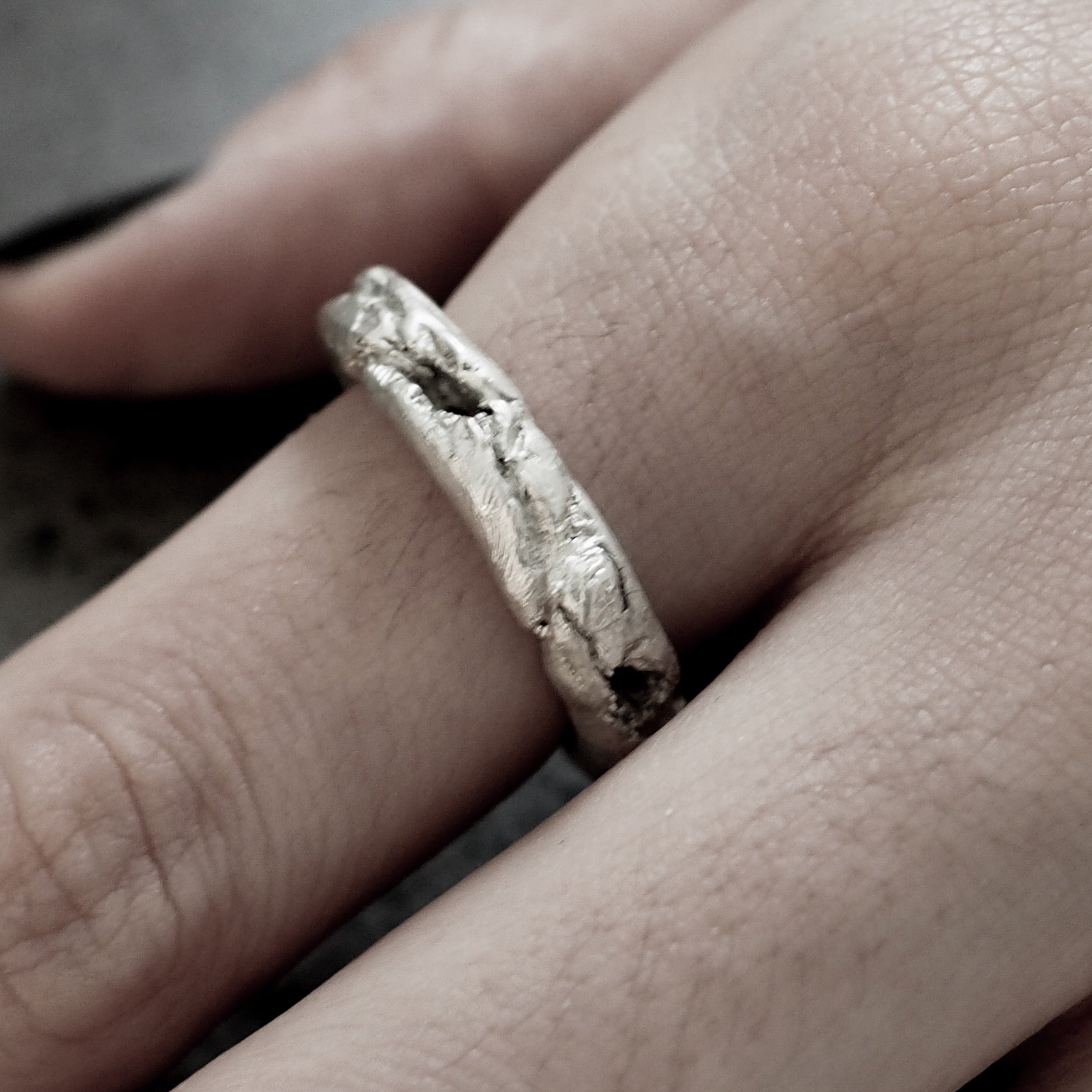TRAUMRING WEISS