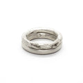 DOPPELTER TRAUMRING WEISS