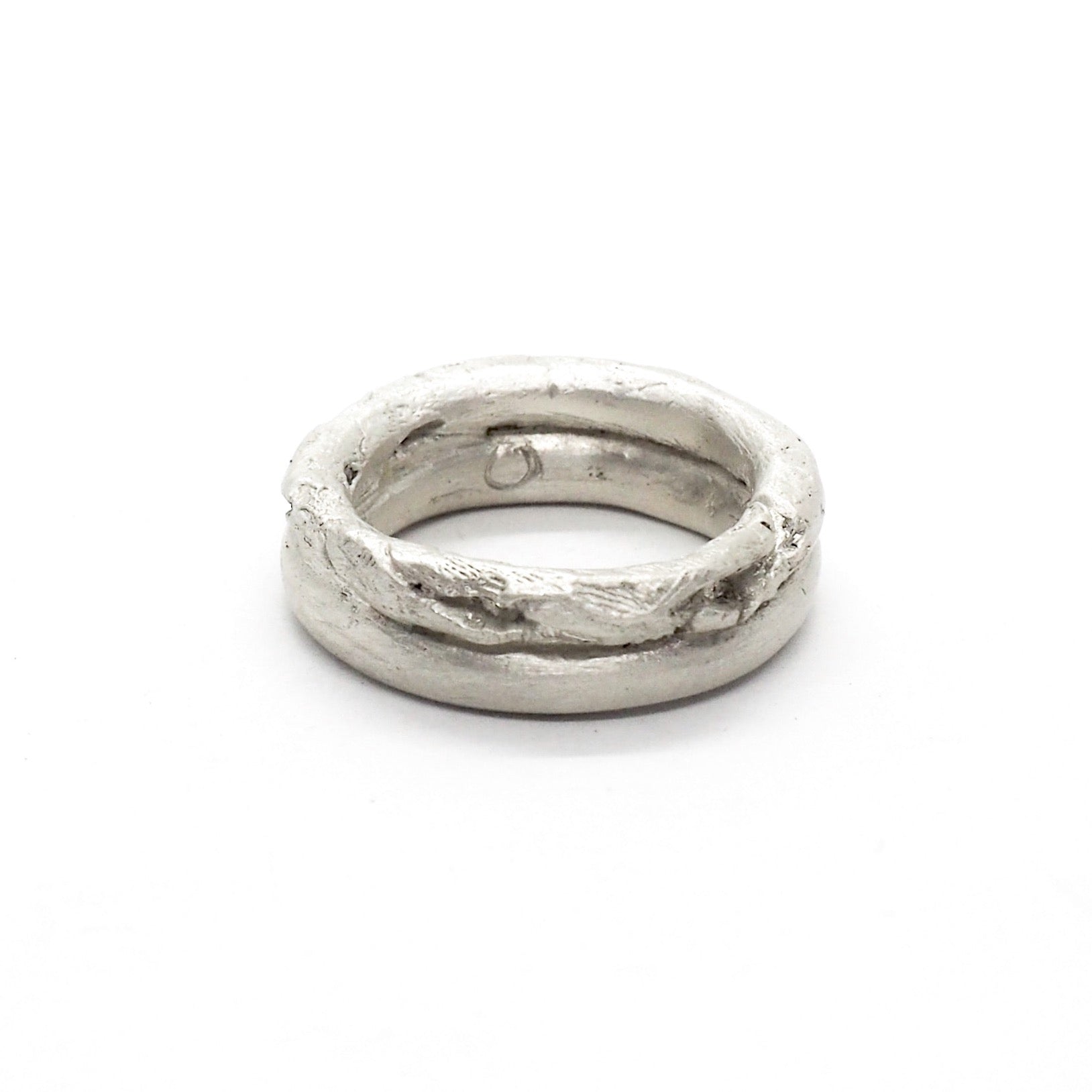 DOPPELTER TRAUMRING WEISS