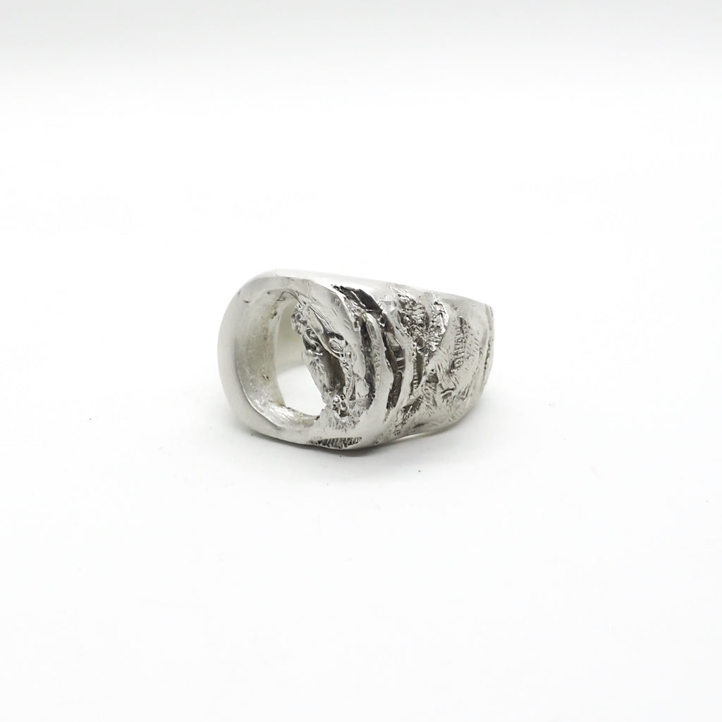 SIEGELRING BROKEN CITIZEN WEISS