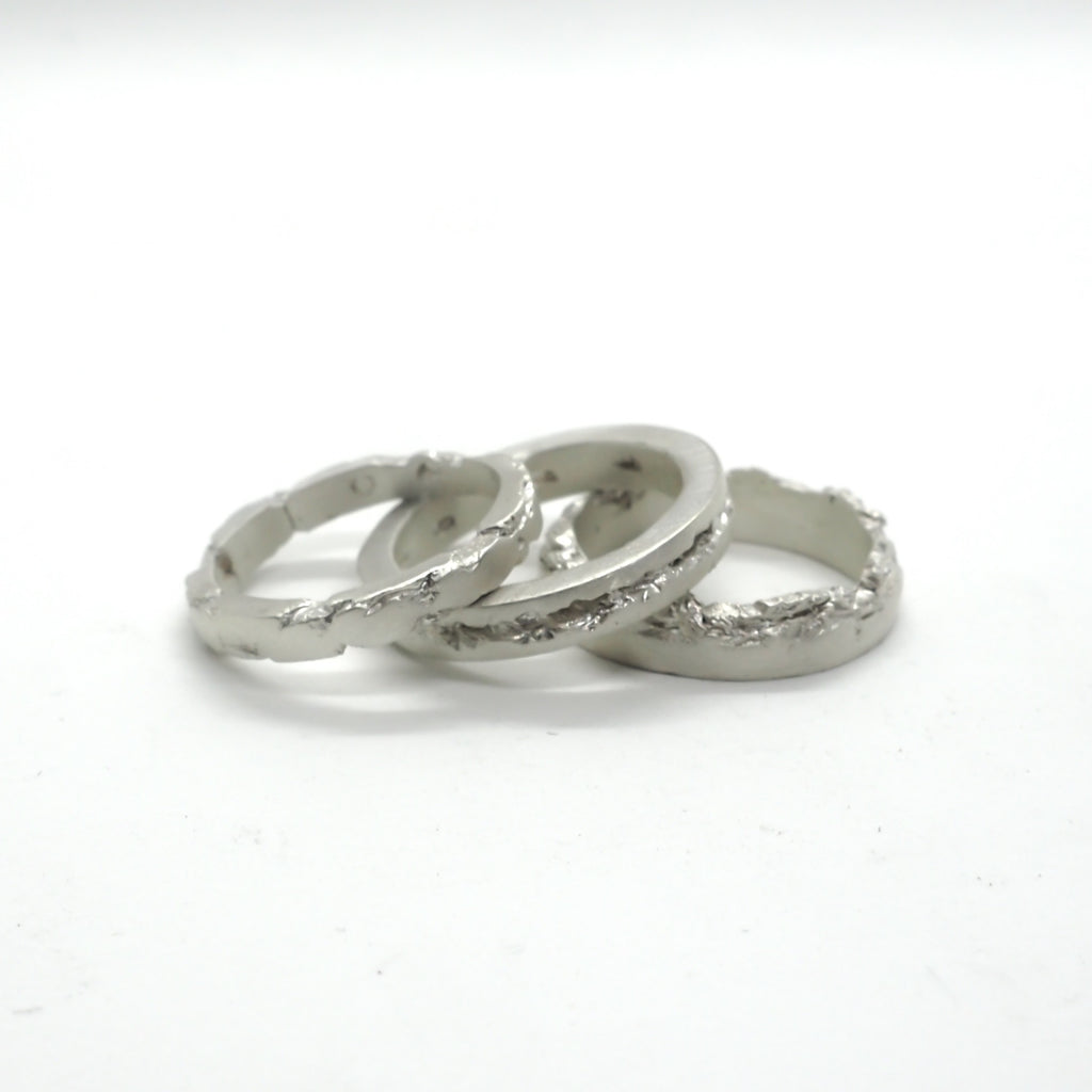 DREAM STACK RING WEISS