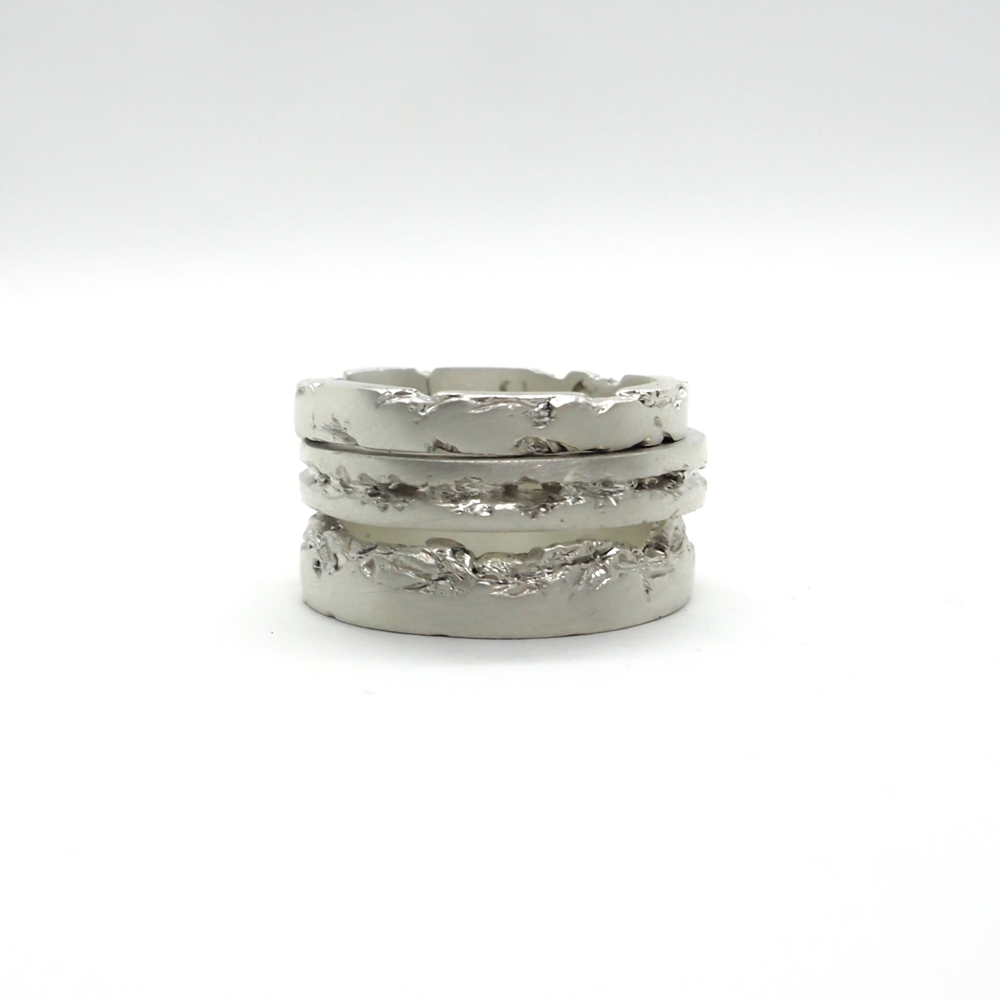 DREAM STACK RING WEISS