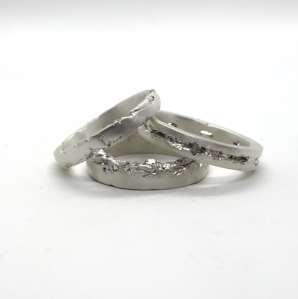 DREAM STACK RING WEISS