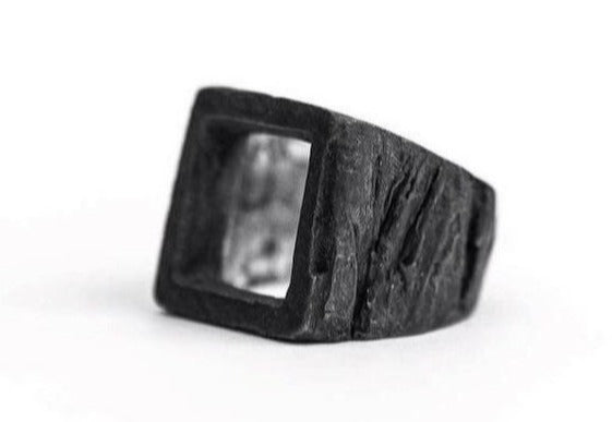 O- SQ SIGNET RING - OSS